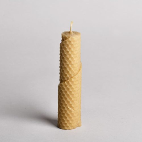 Bougie roulée cire d'abeille