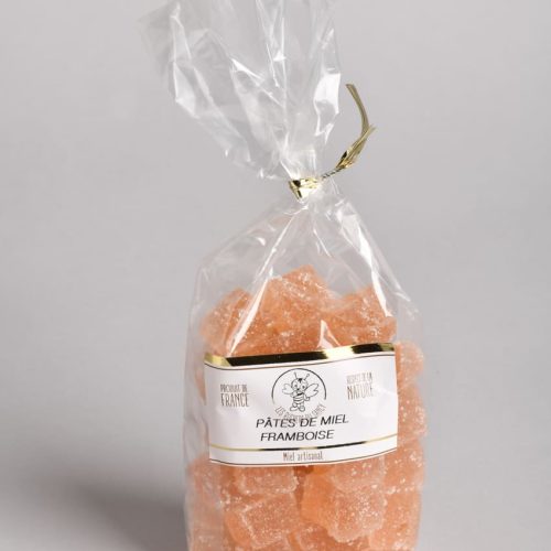 Pâte de miel framboise
