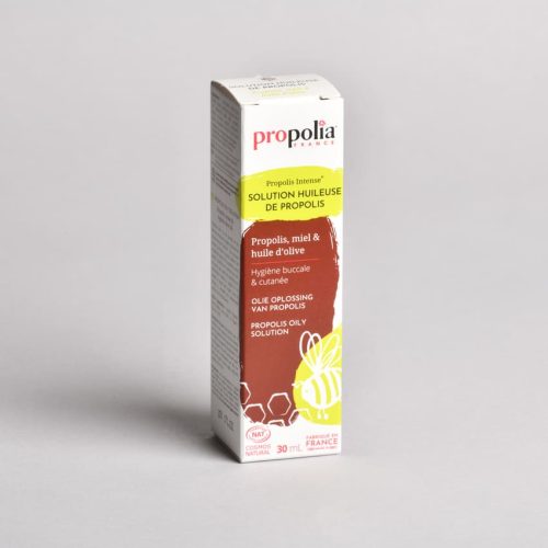 Solution huileuse à la propolis